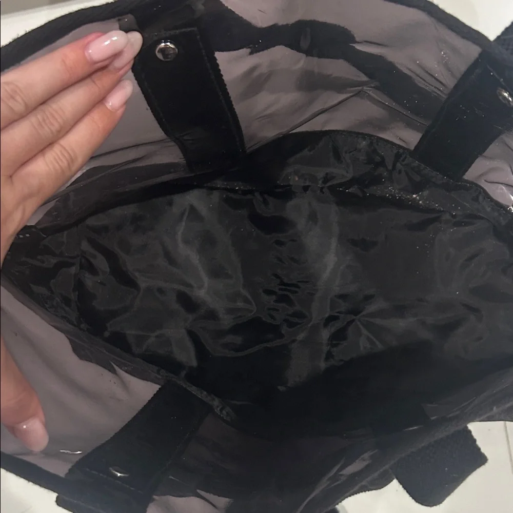 Coach Glossy Black Tote Bag - Picture 5 of 6